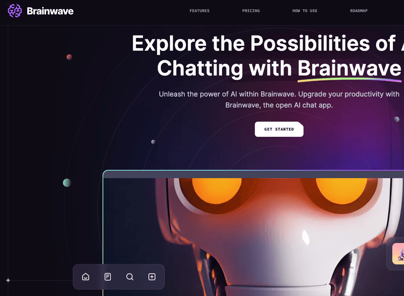 Brainwave Landing Page