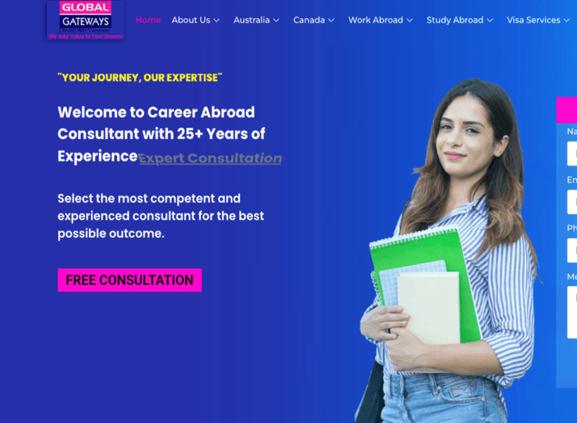 Global Gateways Website