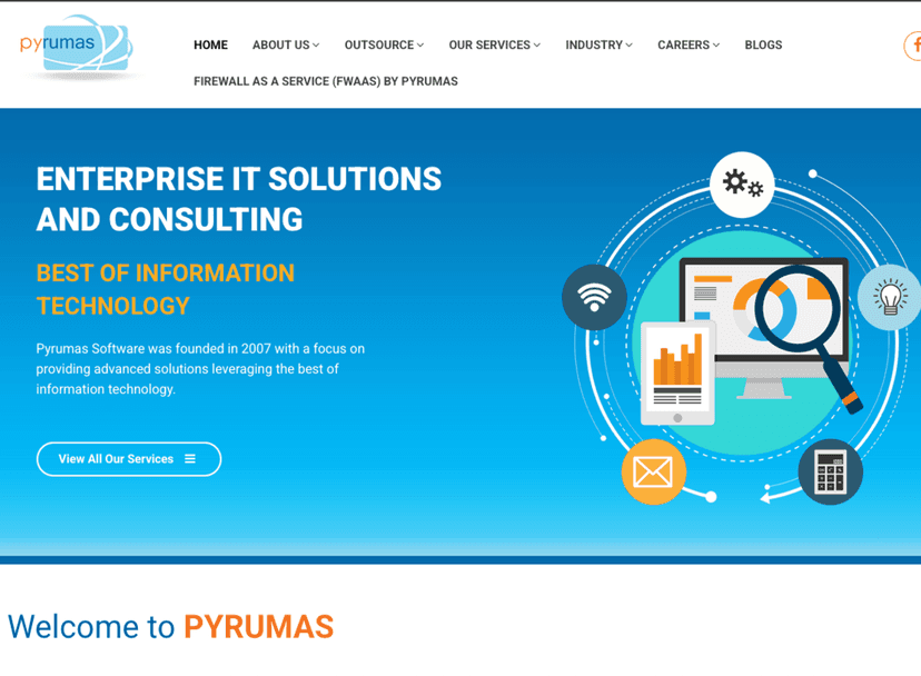 Pyrumas Website